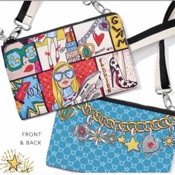 NWT Brighton Glam Girl Crossbody Pouch Handbag Adjustable Strap Style D30266 - Picture 1 of 8